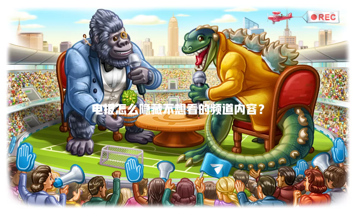 电报怎么隐藏不想看的频道内容? 一