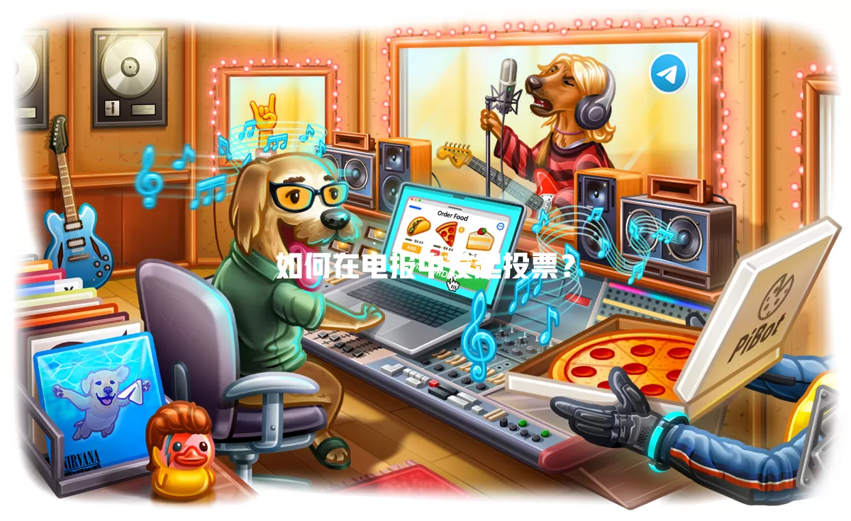 如何在电报中发起投票? 一