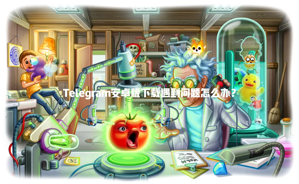 Telegram安卓版下载遇到问题怎么办? 一