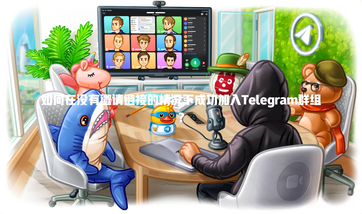 如何在没有邀请链接的情况下成功加入Telegram群组? 一